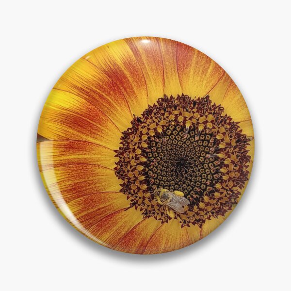 Item preview, Bee on a Sunflower designed and sold by Rosemary Peek.