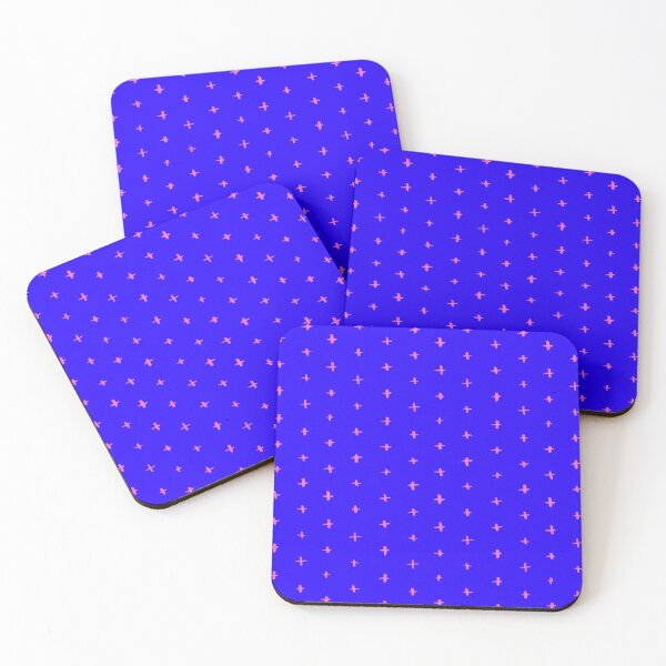 Item preview, Simple Plus Patterns (Pink, Blue) designed and sold by Kadeda.