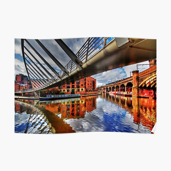 Castlefield Junction Manchester Poster