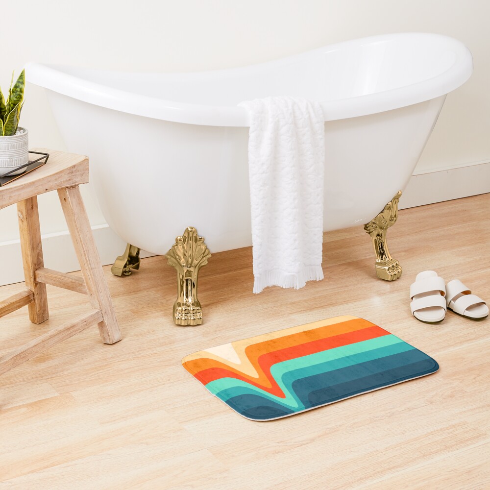 Retro Verve Bath Mat