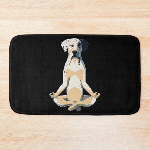 Item preview, Yoga Catahoula Leopard Dog designed and sold by alwe-designs.