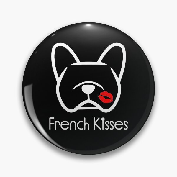 Item preview, French Bulldog kisses - French kisses from your Frenchie by Smooshface United designed and sold by smooshfaceutd.