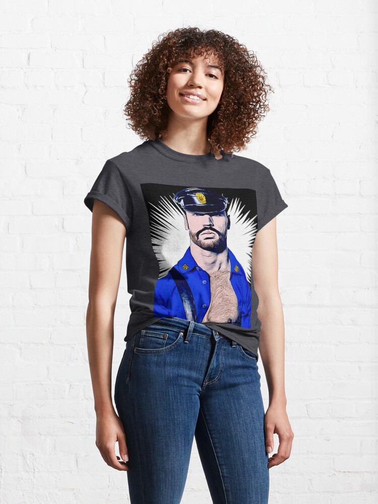 Alternate view of Bear Cop Classic T-Shirt