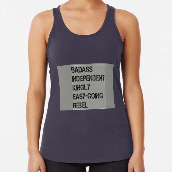 Biker rules Racerback Tank Top