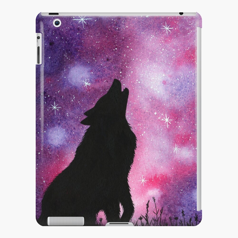 Galaxy Nebula Wolf Underwear - Wooded Wolf
