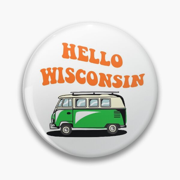 Item preview, Hello Wisconsin designed and sold by FunMerchandise.