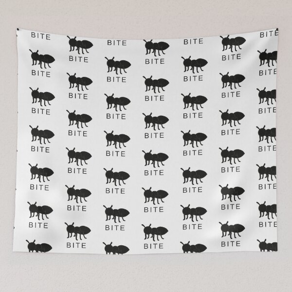 Item preview, B I T E facebook ant black designed and sold by Designtea.