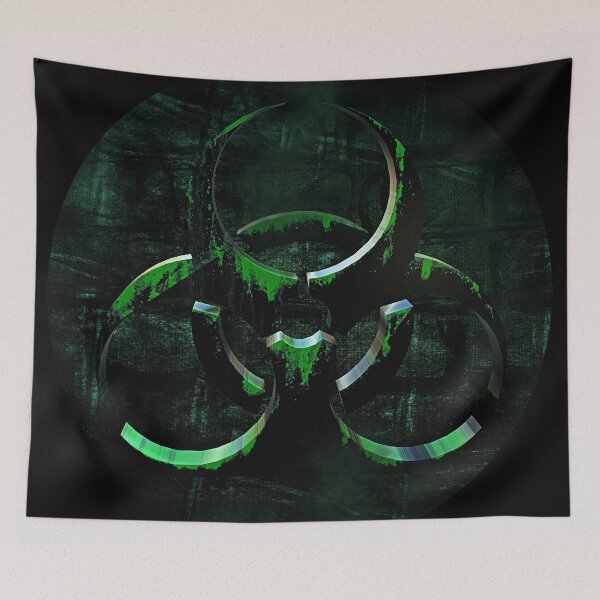 Item preview, Toxic Symbol Circular in Green  designed and sold by Darcy777.