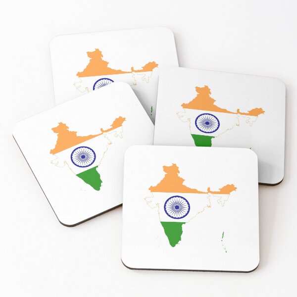 Item preview, India Flag Map designed and sold by History Merch!.