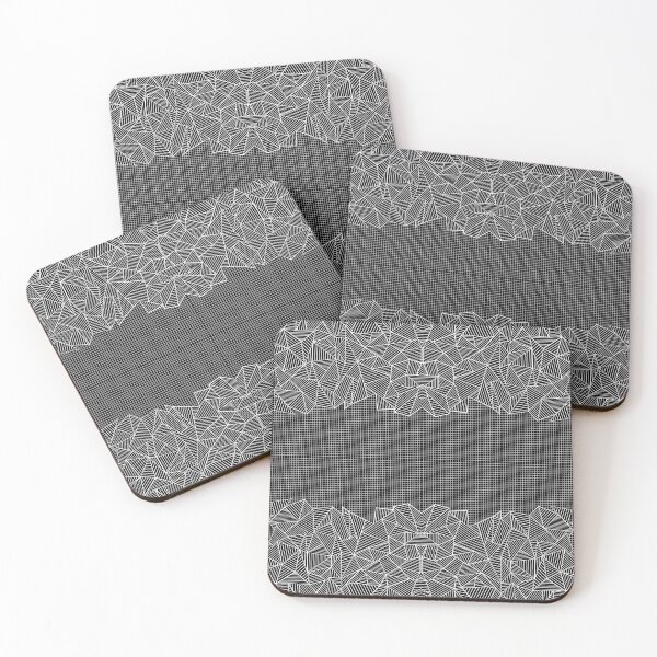 Item preview, Grids and Stripes Black designed and sold by ProjectM.