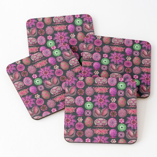 Item preview, Ernst Haeckel Ascidiae Sea Squirts Magenta designed and sold by aimeewilson.