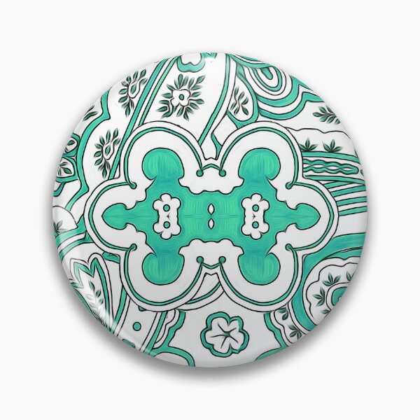 Item preview, Teal Paisley Swirls designed and sold by MelindaLedsome.
