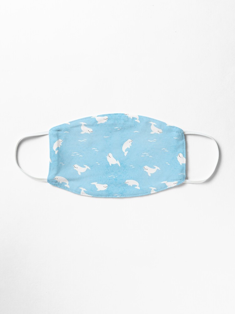 Alternate view of Beluga whale Mask