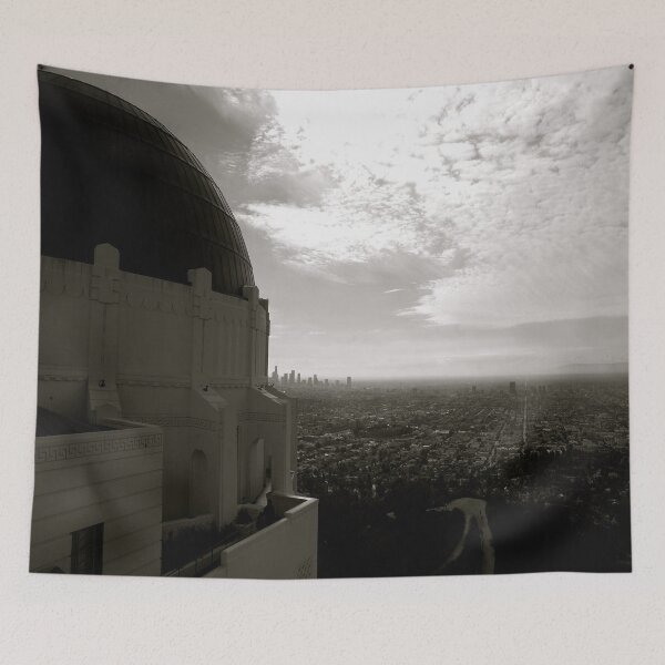 Item preview, Grayscale of Griffith Observatory, Los Angeles designed and sold by Craylend.