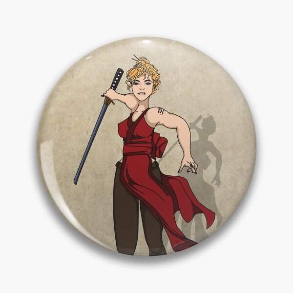 Item preview, The Scarlet Samurai designed and sold by Rosemary Scott.