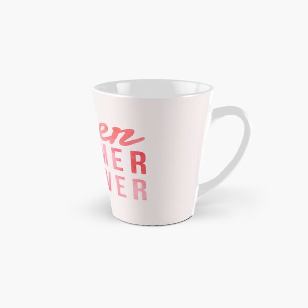 LOVER, DREAMER, BELIEVER {pink and red} Tall Mug