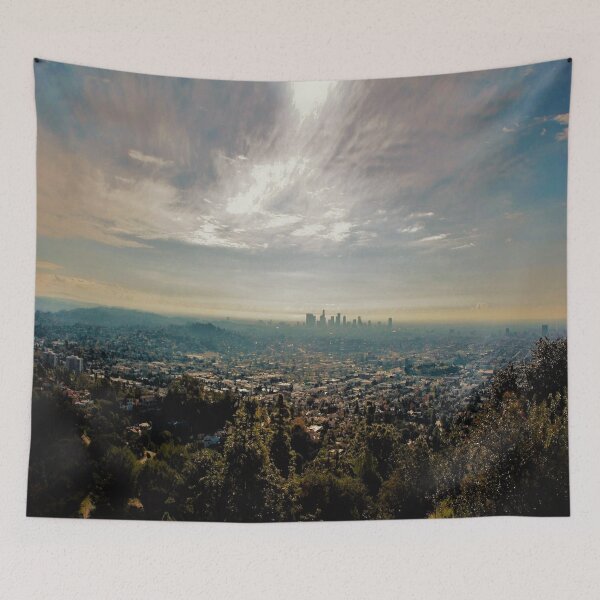 Item preview, Los Angeles from Mulholland Drive designed and sold by Craylend.