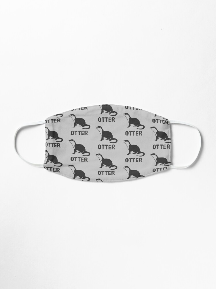 Alternate view of Otter (Graphic) Mask