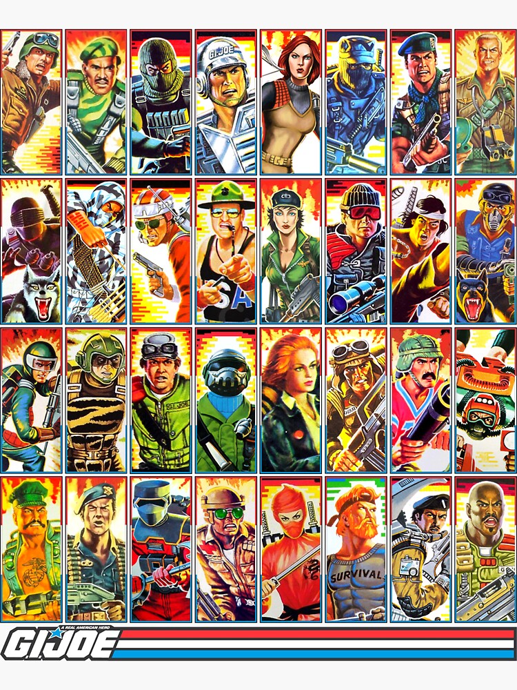 characters on gi joe