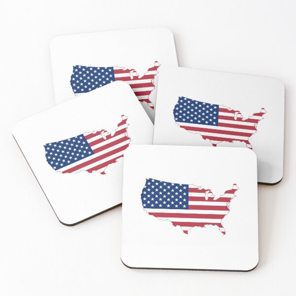 Item preview, United States Flag Map designed and sold by History Merch!.