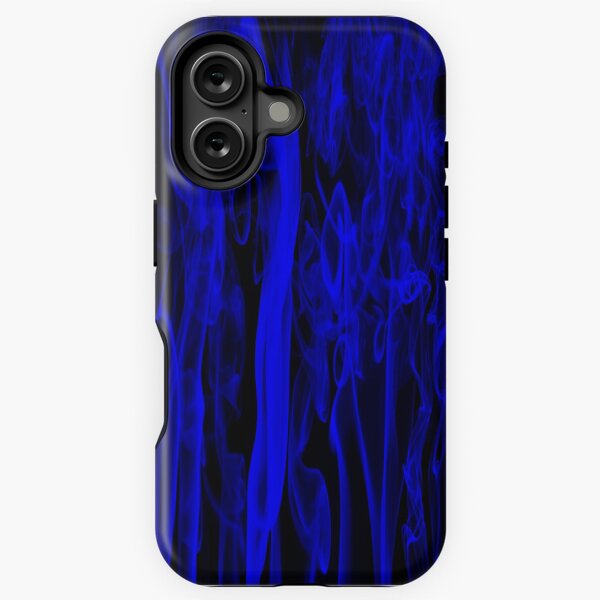 Item preview, Blue Smoke on Black Background Large designed and sold by Darcy777.