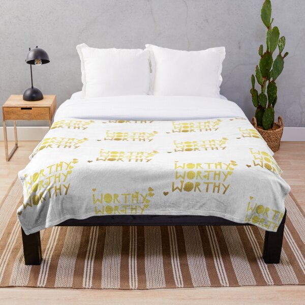 WORTHY Throw Blanket