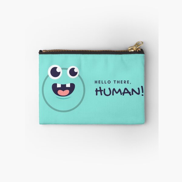 Item preview, Navy and White Monster Hello Human designed and sold by Home and Office.