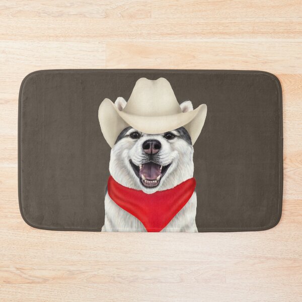 Item preview, Cowboy husky - western dog  designed and sold by Mehu.