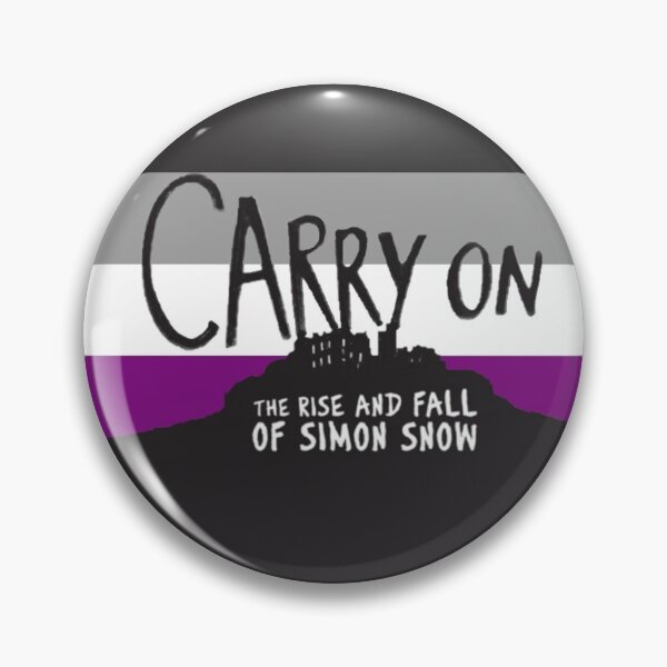 Item preview, Carry On - Rainbow Rowell (Ace Pride Cover) designed and sold by Y. A..