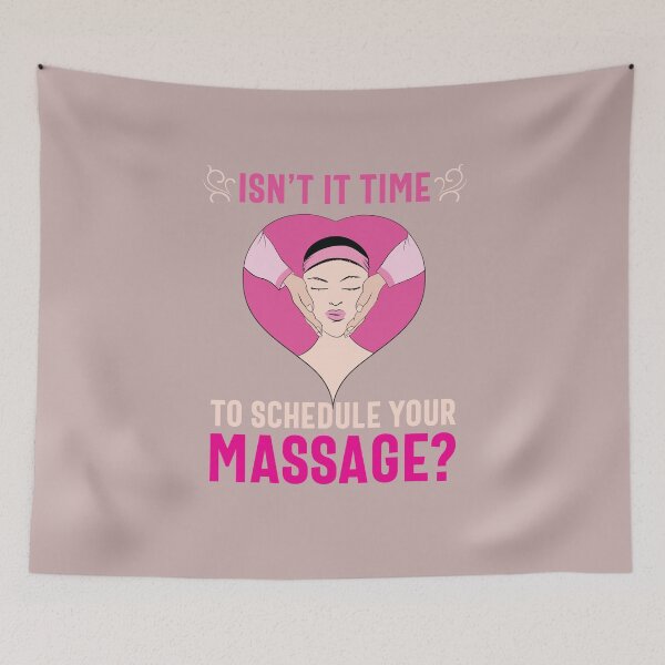 Item preview, Isn't It Time To Schedule Your Massage? designed and sold by AscendMerch.