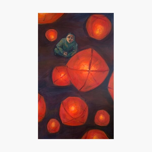 Hopes in Lanterns Photographic Print