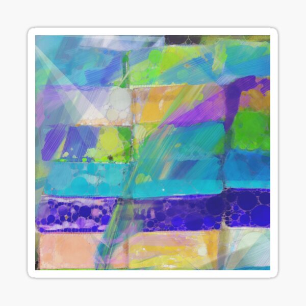 Painted Glass Sticker