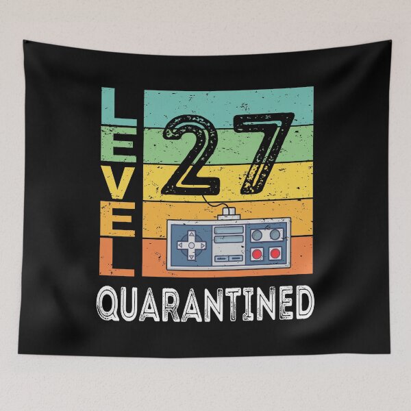 Item preview, Level 27 quarantined | quarantined birthday | happy quarantined birthday designed and sold by meedTee.