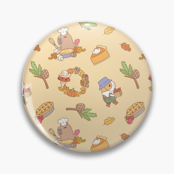 Item preview, Bubu the Guinea pig, Fall and Pie  designed and sold by Miri-Noristudio.
