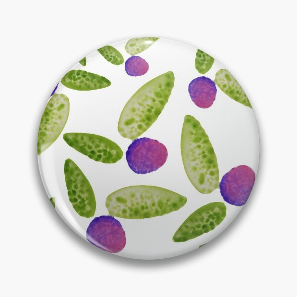 Item preview, Plum and leaves pattern designed and sold by Ari-ArtStudio.