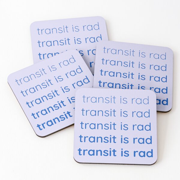 Item preview, Transit is rad designed and sold by RMK Creative.