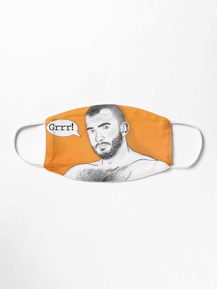 Alternate view of Grrr Mask