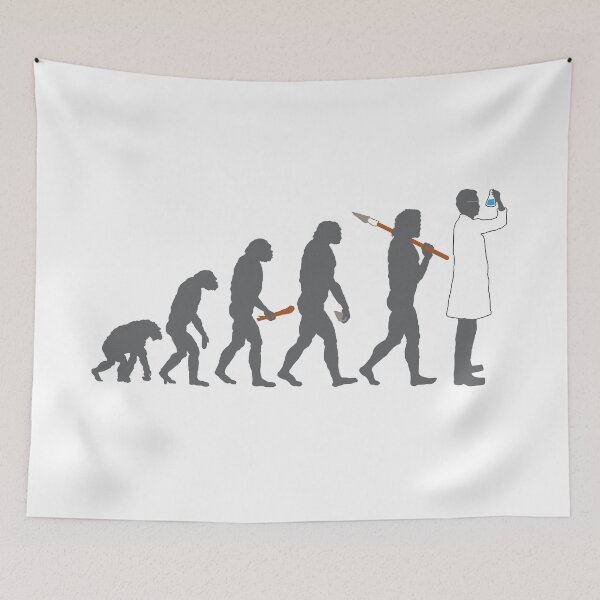 Item preview, Man's March for Science: An evolution of progress designed and sold by Peregrinus Creative.