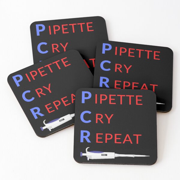 Item preview, PCR Pipette Cry Repeat!! FUNNY Pipette  Microbiology Medical Laboratory Scientist designed and sold by Hippiesole.