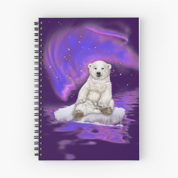 Item preview, Northern Lights Polar Bear designed and sold by Pit Bull Ink.