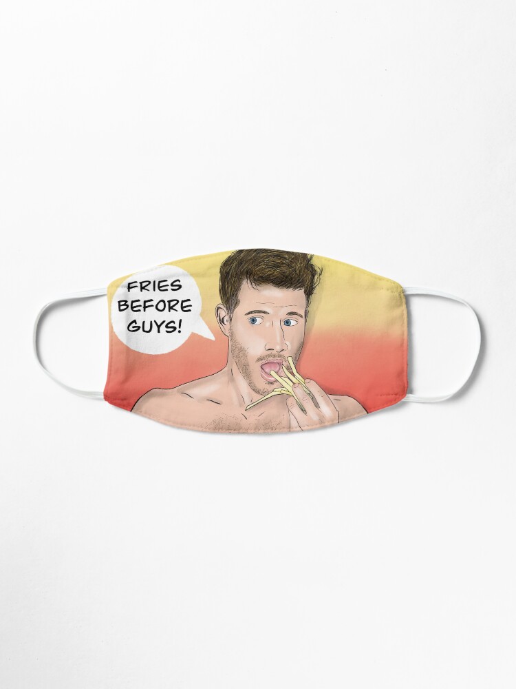 Alternate view of Fries Before Guys Mask