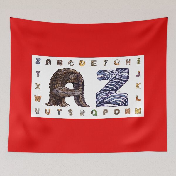 Item preview, A-Z Animalphabet designed and sold by LlynHunter.