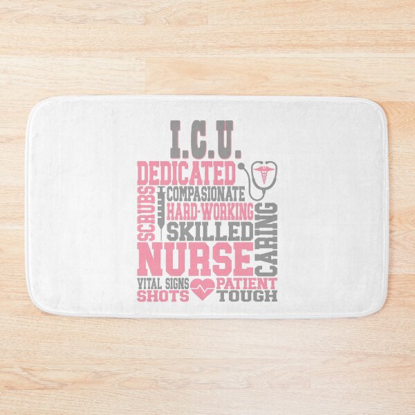 Item preview, ICU Nurse Scrubs ER OR Night Shift Nurse designed and sold by wordsonly.