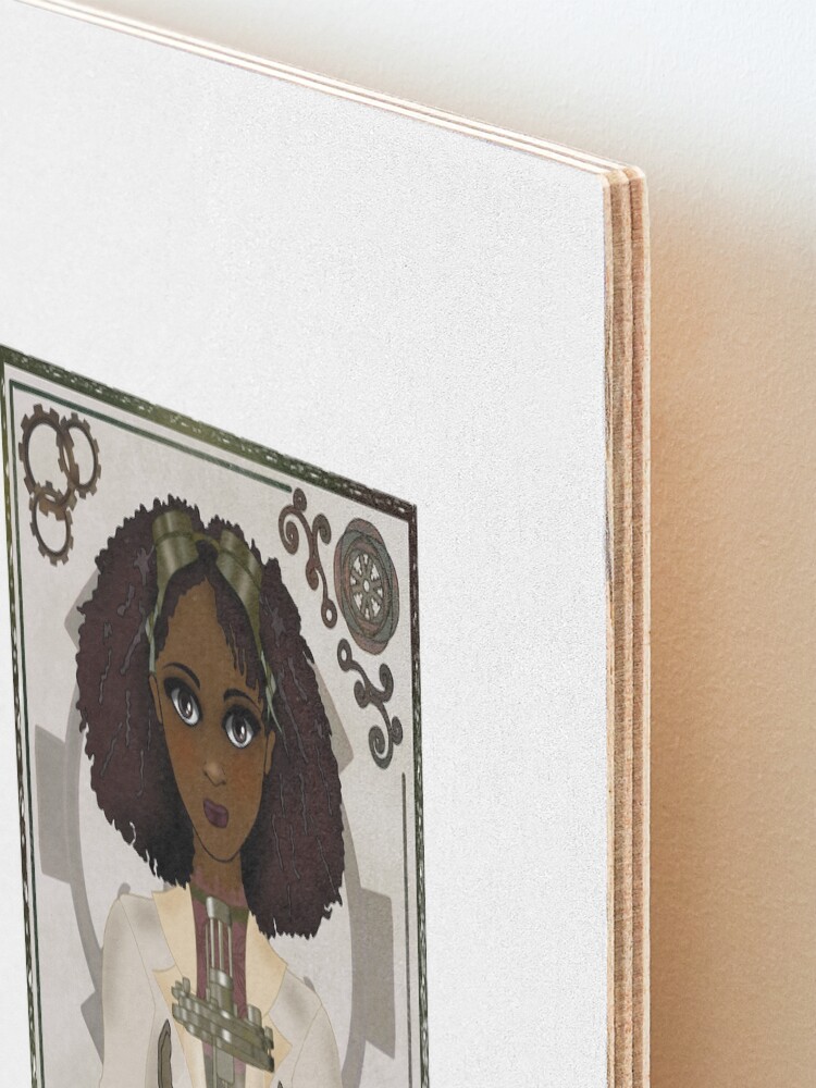 Alternate view of Biotechnologist (SteamPunk Art) Mounted Print