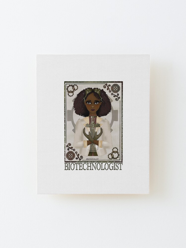 Alternate view of Biotechnologist (SteamPunk Art) Mounted Print
