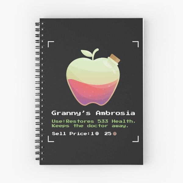 Item preview, Granny's Ambrosia Health Potion 4 designed and sold by animinimal.