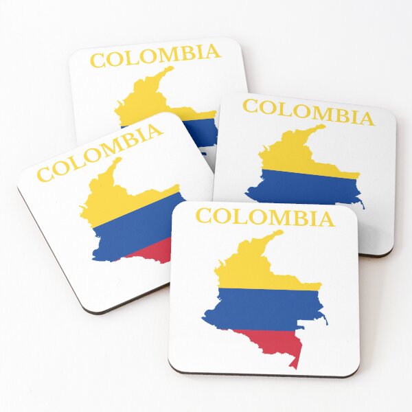 Item preview, Colombia Flag Map designed and sold by marosharaf.