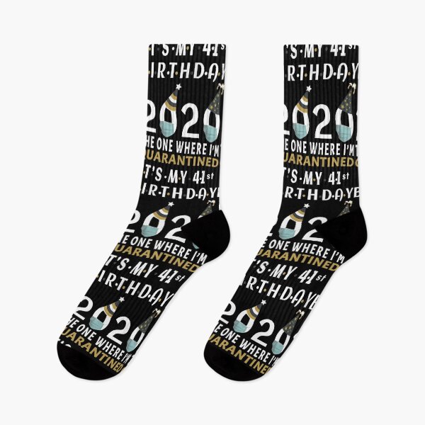 Item preview, Its My 41st Birthday 2020 The one where i was Quarantined Social Distancing Gifts  designed and sold by AnimaLovers.