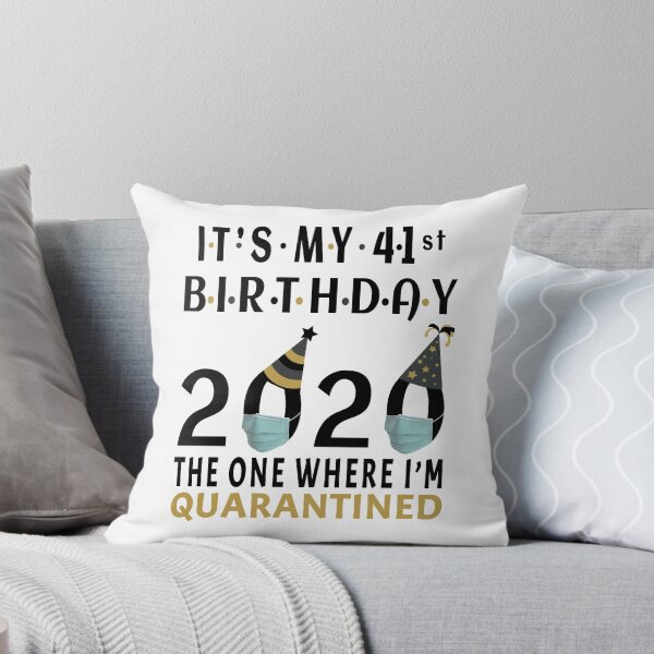 Item preview, Its My 41st Birthday 2020 The one where i was Quarantined Social Distancing Gifts  designed and sold by AnimaLovers.