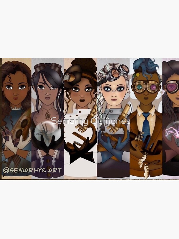 Steampunk Art Scientists by semarhy